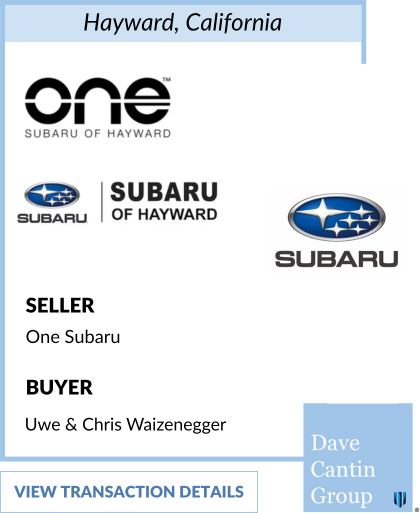 One Subaru, California