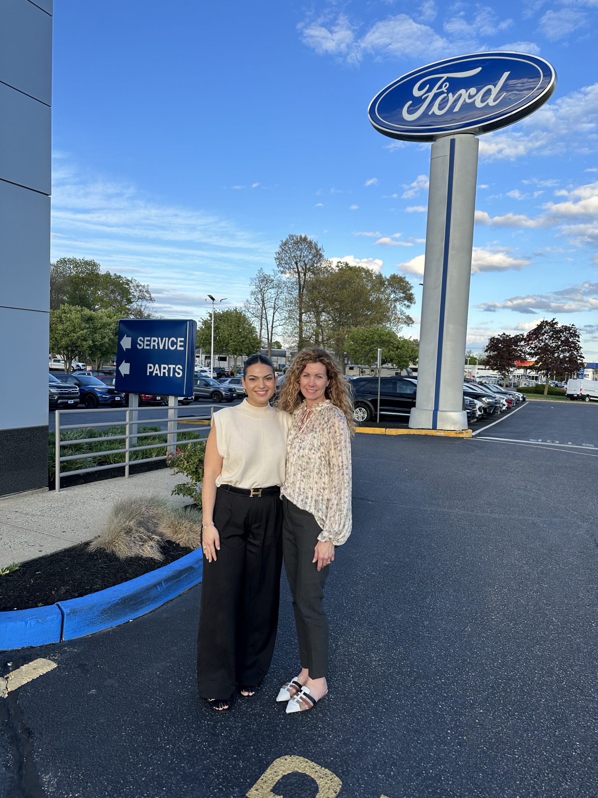 Veronica Maoli of Celebrity Motor Cars has purchased Downs Ford in Toms River, NJ from Melissa Longo