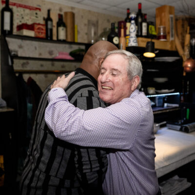 Barry Stoler and Mike Tyson