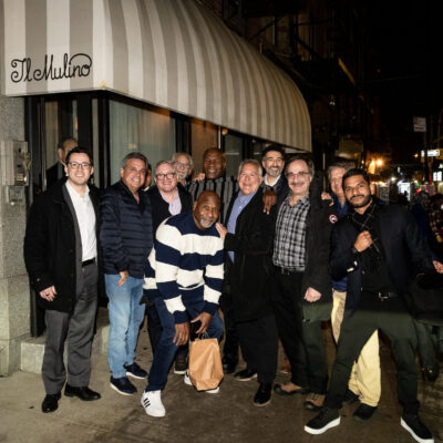 Mike Tyson joins Stoler Automotive for dinner. Setup by The Dave Cantin Group.