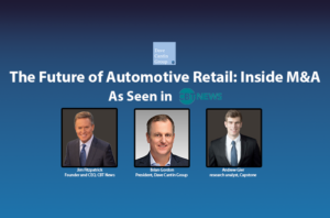 The Future of Automotive Retail: Brian Gordon Co-Hosts Inside M&A