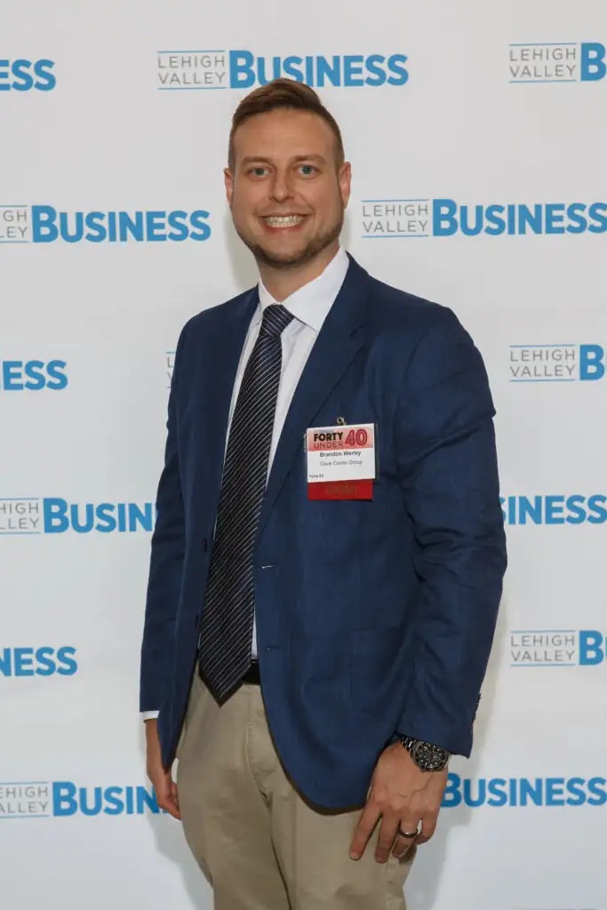 Brandon Werley at Forty Under 40 Awards Ceremony