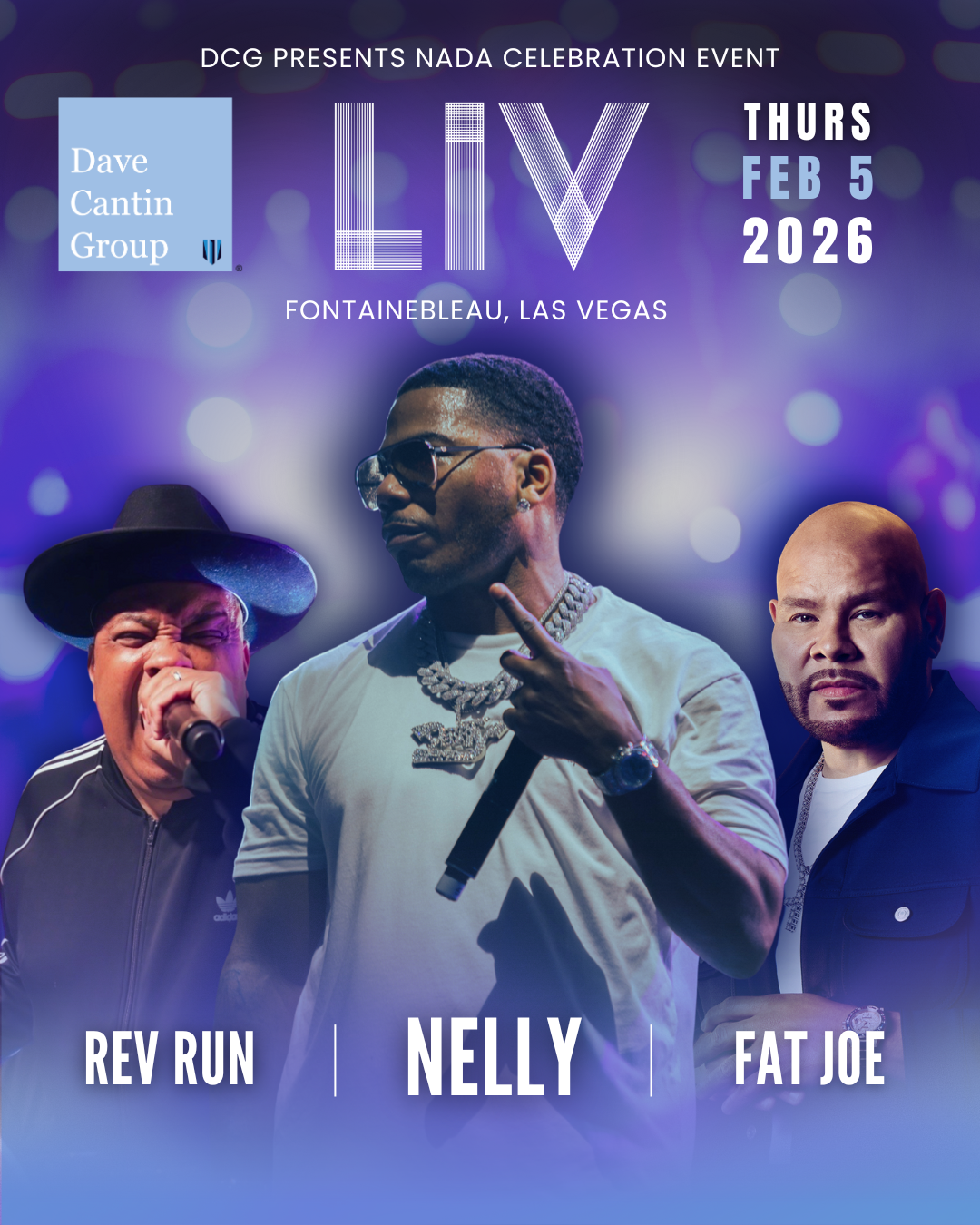 NADA 2026 Talent Lineup - Nelly, Rev Run, and Fat Joe