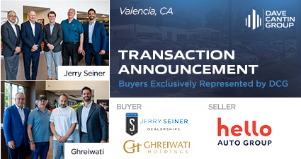 Dave Cantin Group Transaction Announcement