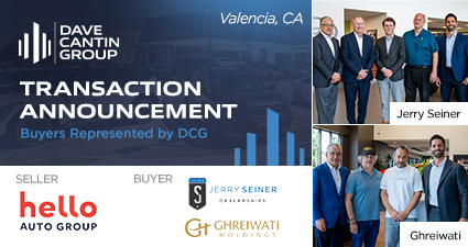 Dave Cantin Group Transaction Announcement