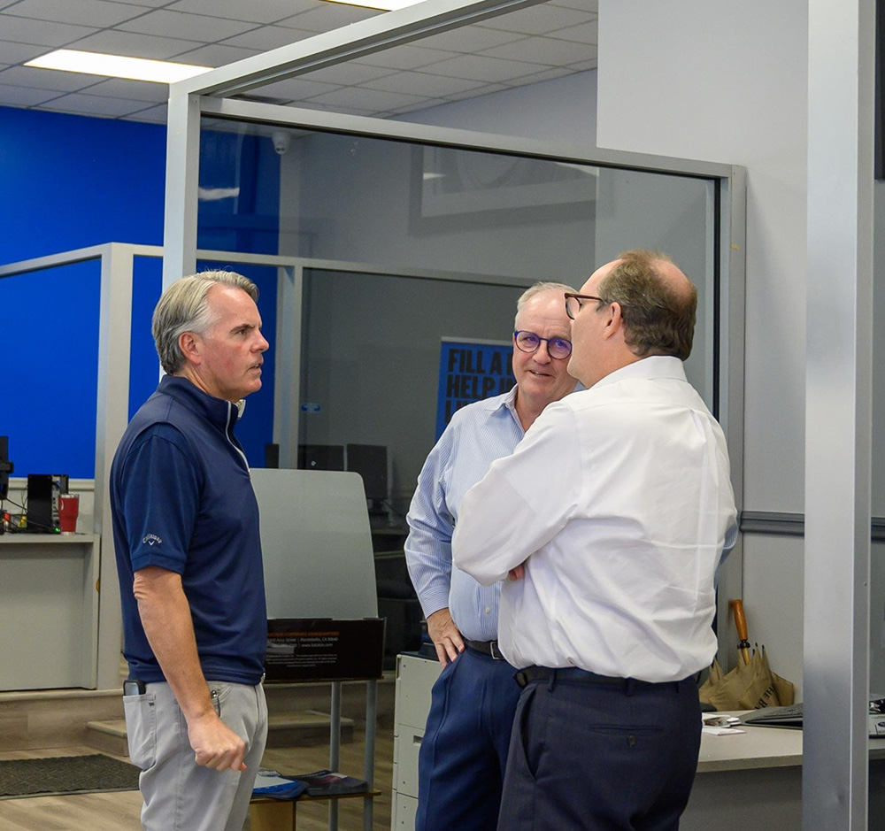Fayetteville Ford 3 men talking