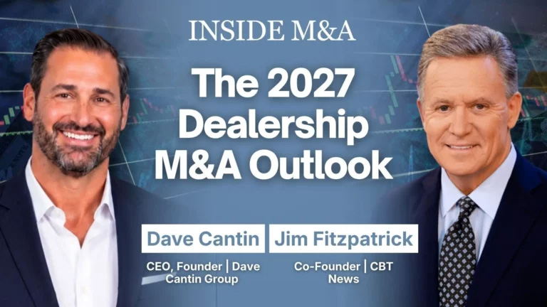 Inside M&A - The 2027 Dealership M&A Outlook