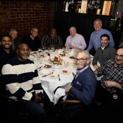 Mike Tyson joins Stoler Automotive for dinner. Setup by The Dave Cantin Group.